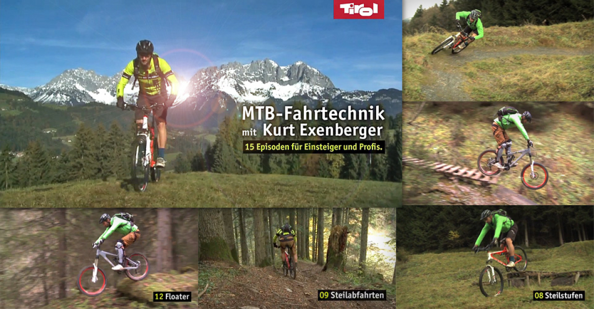 MTB-Fahrtechnik mit Kurt Exenberger