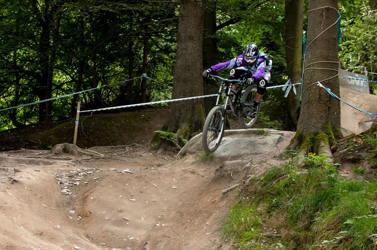 Downhill Racing mit Arie Schindler